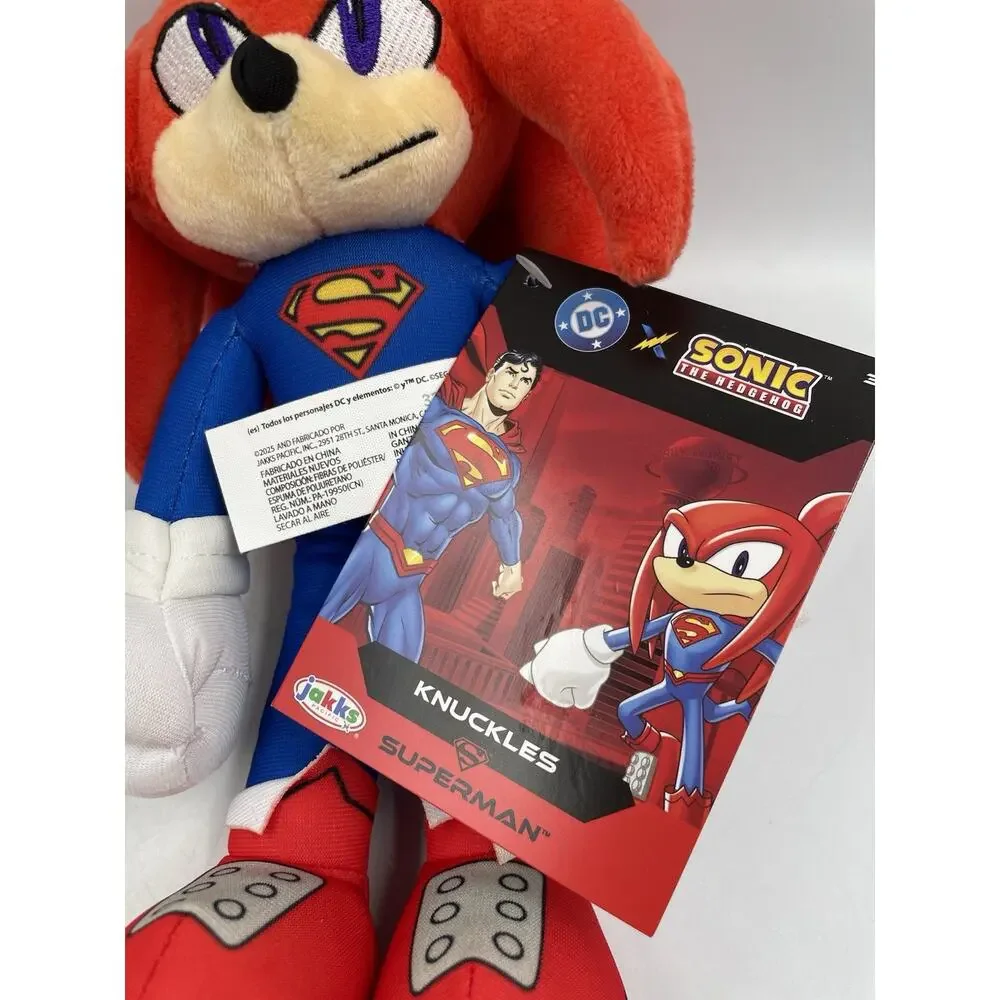 New Sonic the Hedgehog x DC Comics Knuckles Superman 9